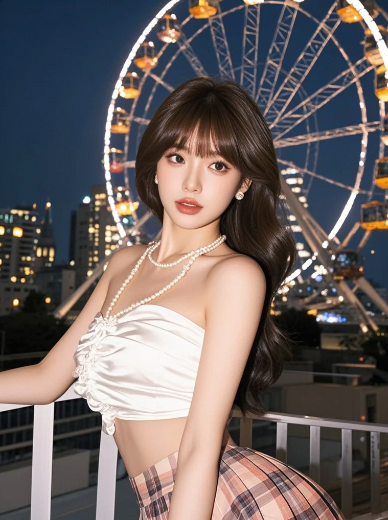 夜晚的摩天轮会魔法，把普通女孩变成女主角