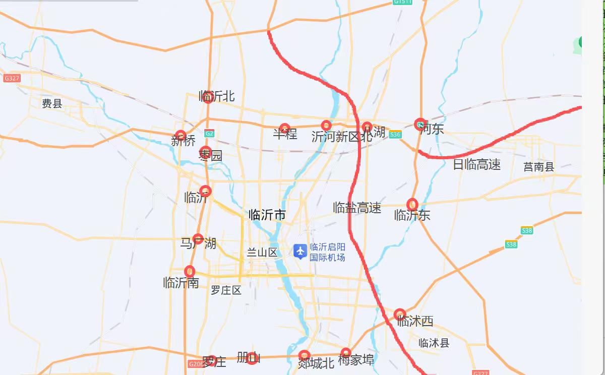 临沂临沂城区凭借三纵三横的高速路网布局，构建起高效便捷的绕城高速体系，这一交通