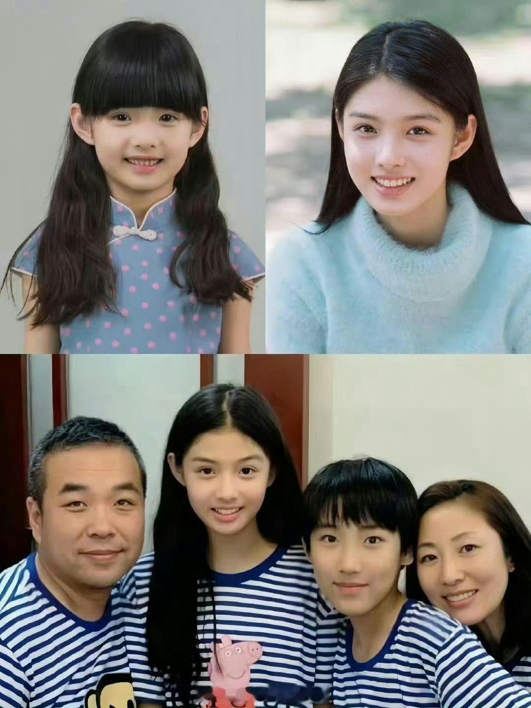 她与黄杨钿甜一样，都属于那种中了基因彩票的孩子！​​​