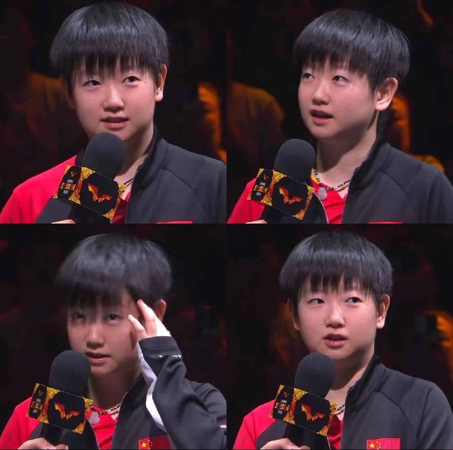 莎莎打响中国大满贯揭幕战，两个最亲的人守护着她，好温馨的画面。北京大满贯
