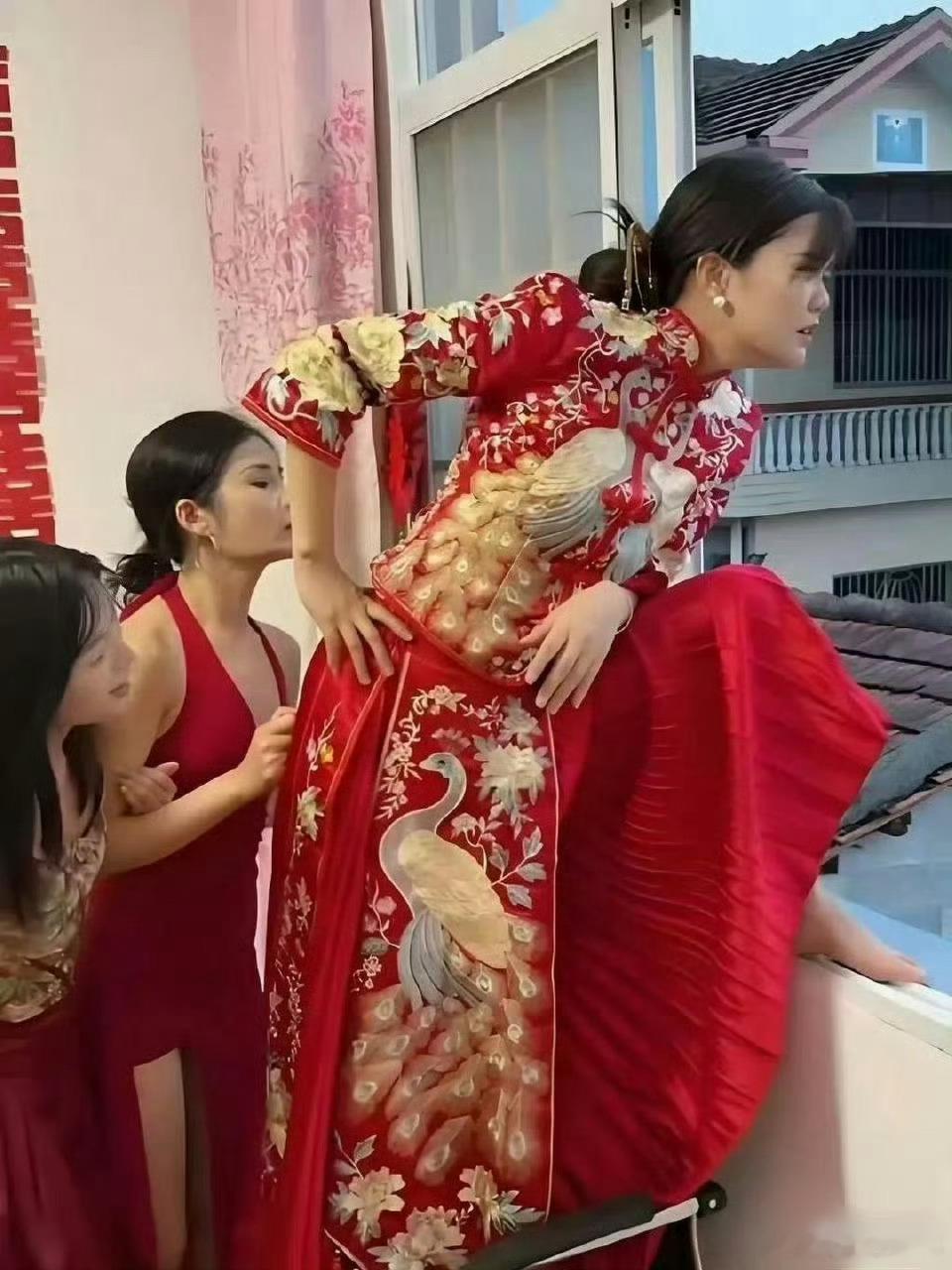 着急的新娘