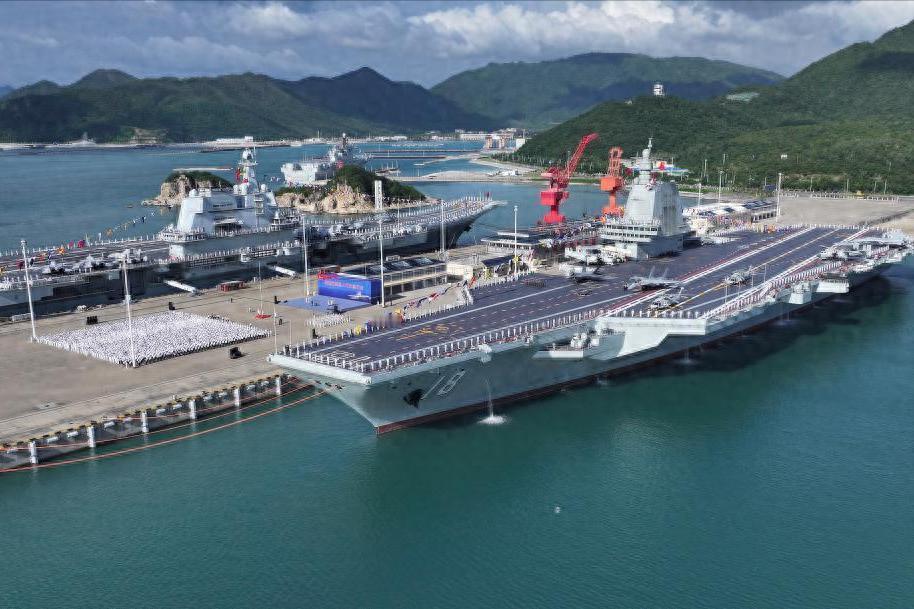 福建舰入列第3天，郑丽文代表国民党，作出一个事关两岸重要承诺福建舰刚刚正式入