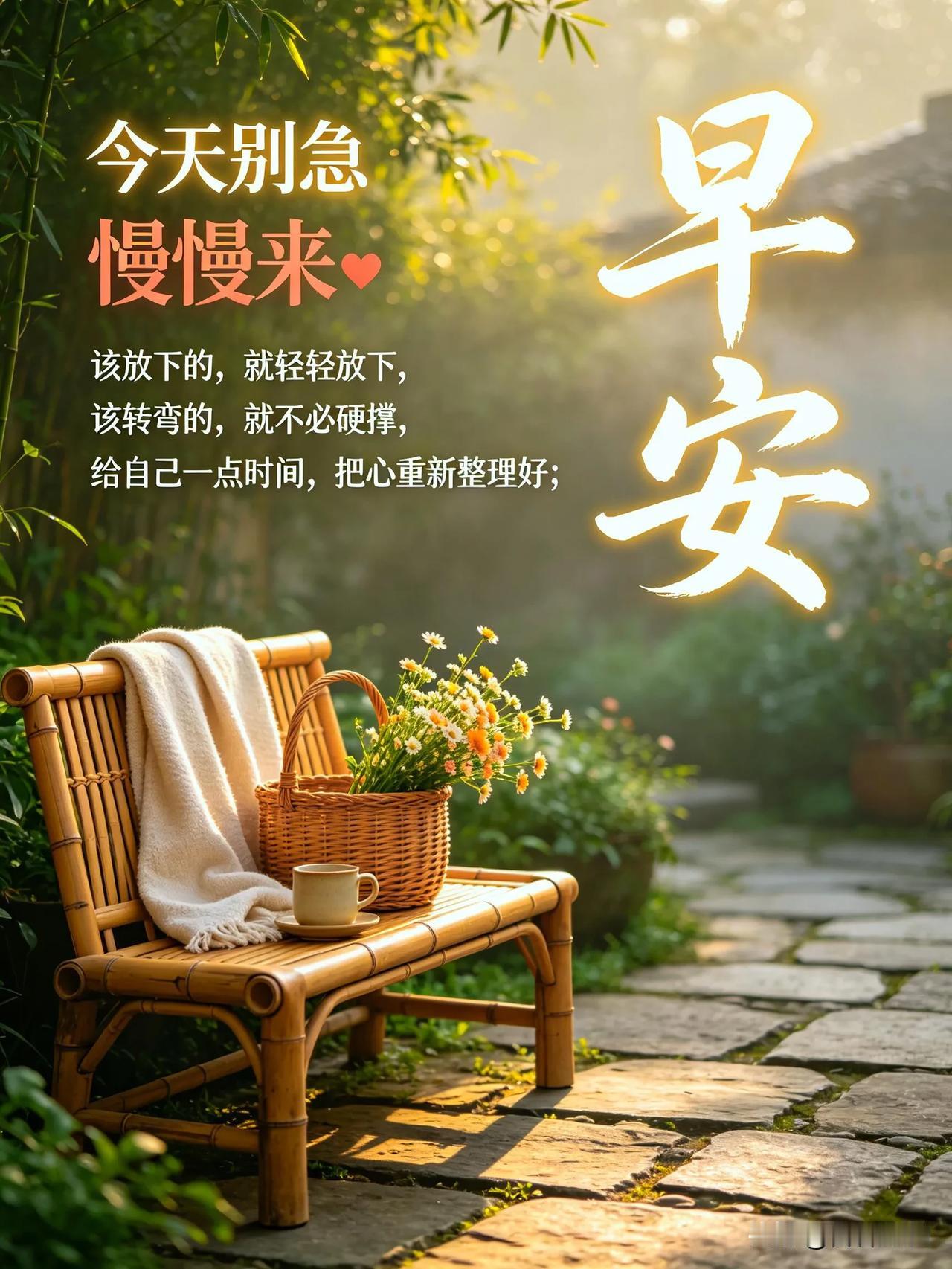 微风伴朝阳，愿所有辛劳都有回报，日子安稳，家人安康，早安。
