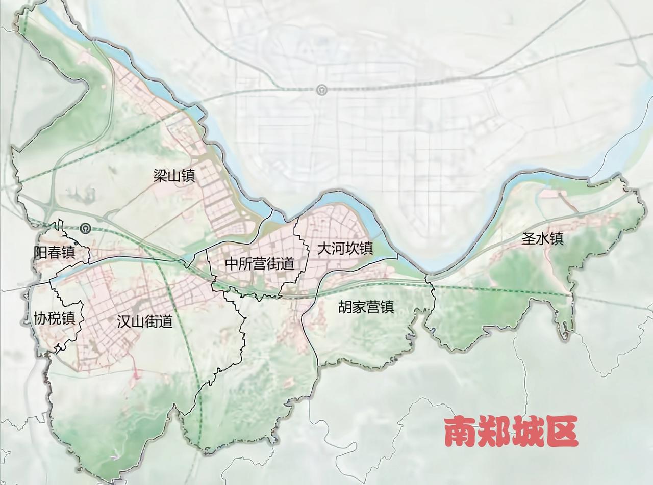 汉中南郑区未来重点发展的几个地区，应该就是这几个街道和镇了。南郑区算是汉中发展