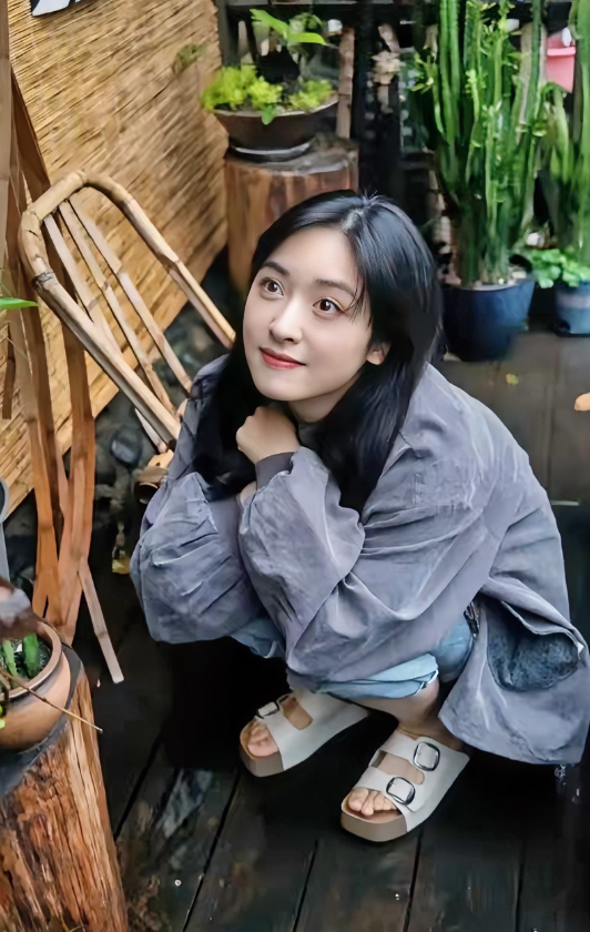 沈月，159cm，这二脚趾头不是一般的长，不信你们看看是不是呢？