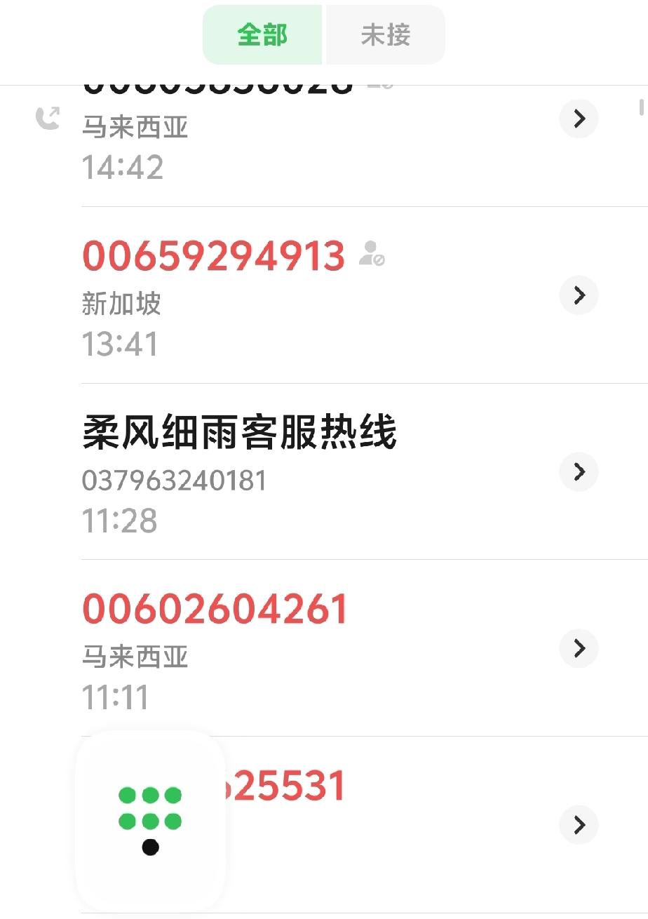 我是不是被骗子盯上了，越洋电话都打过来了，并且不是一次两次。最近，一直有马来