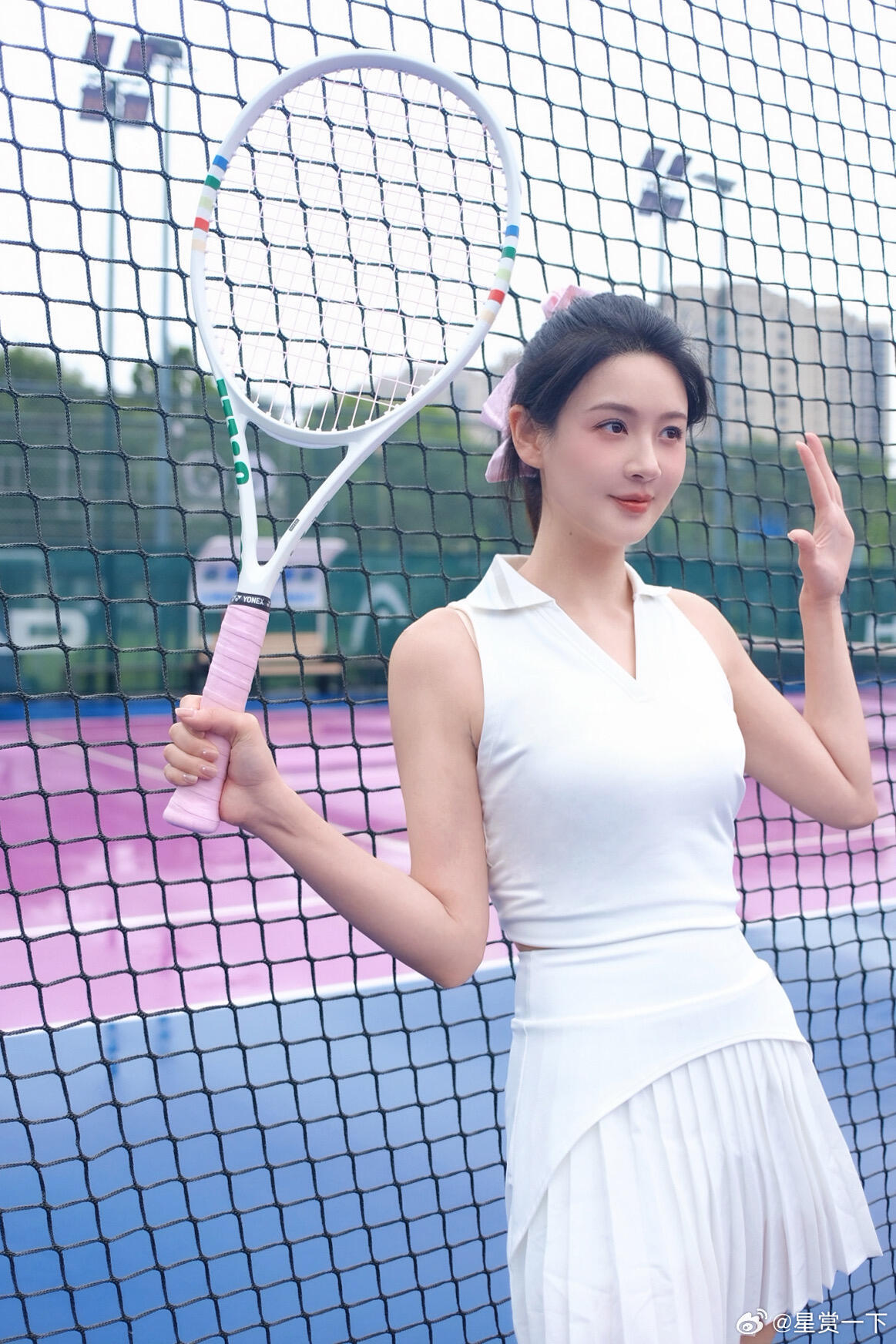 曾一萱日常打网球🎾​​​