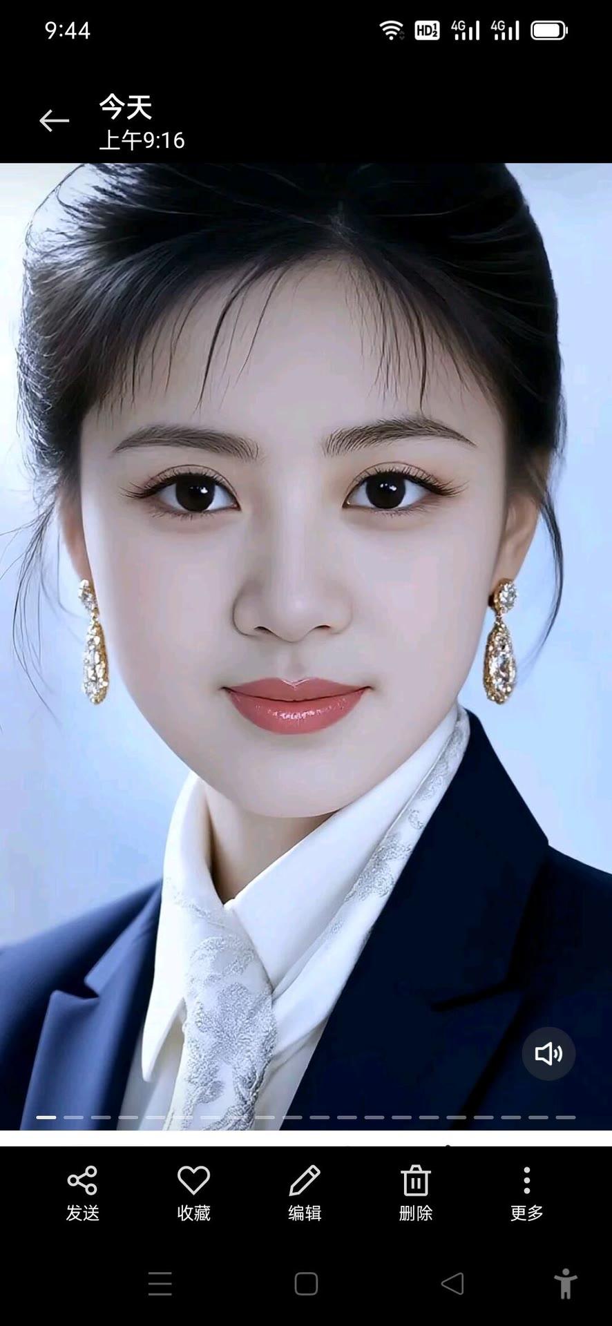 优雅职场女性，自信微笑，魅力无限！