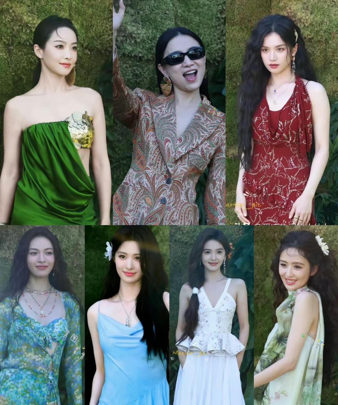 这一晚，宋佳又赢了，这身西装打扮，又美又大气，要比起那些裙子看着高贵的多了，你们