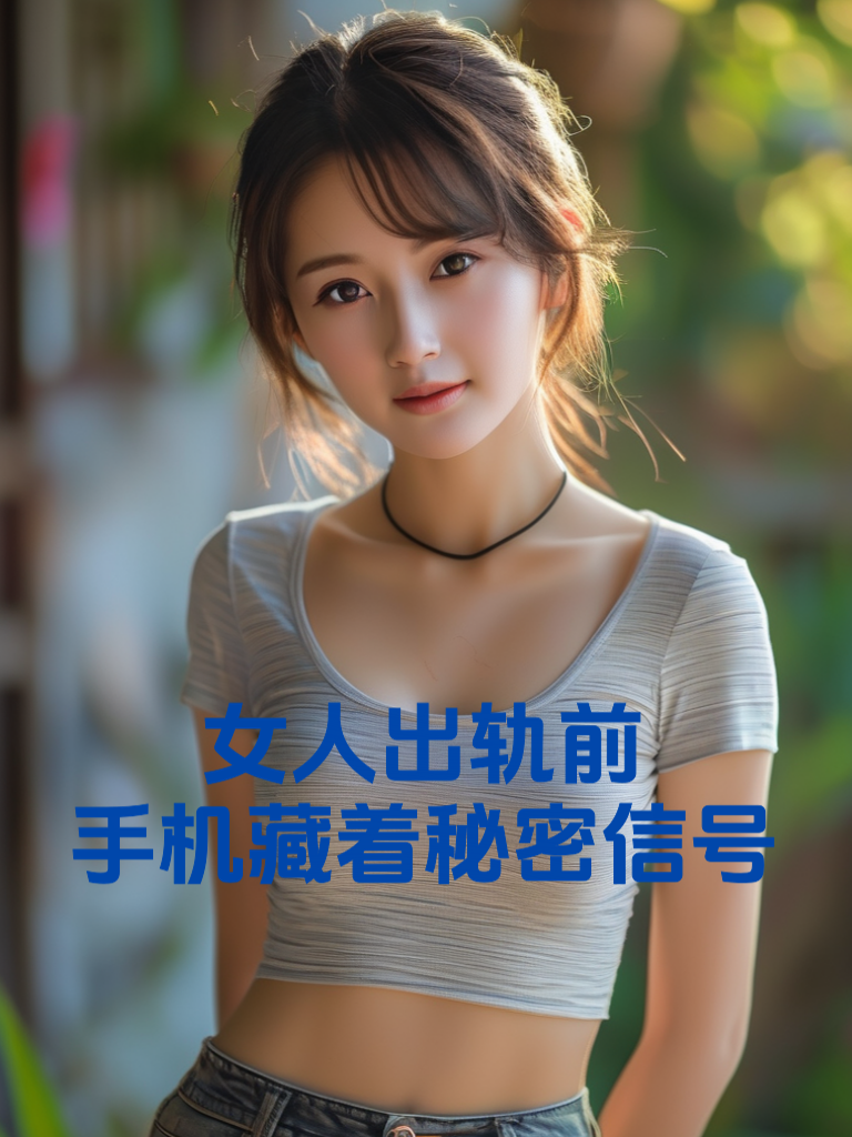 女人出轨前，手机藏着秘密信号