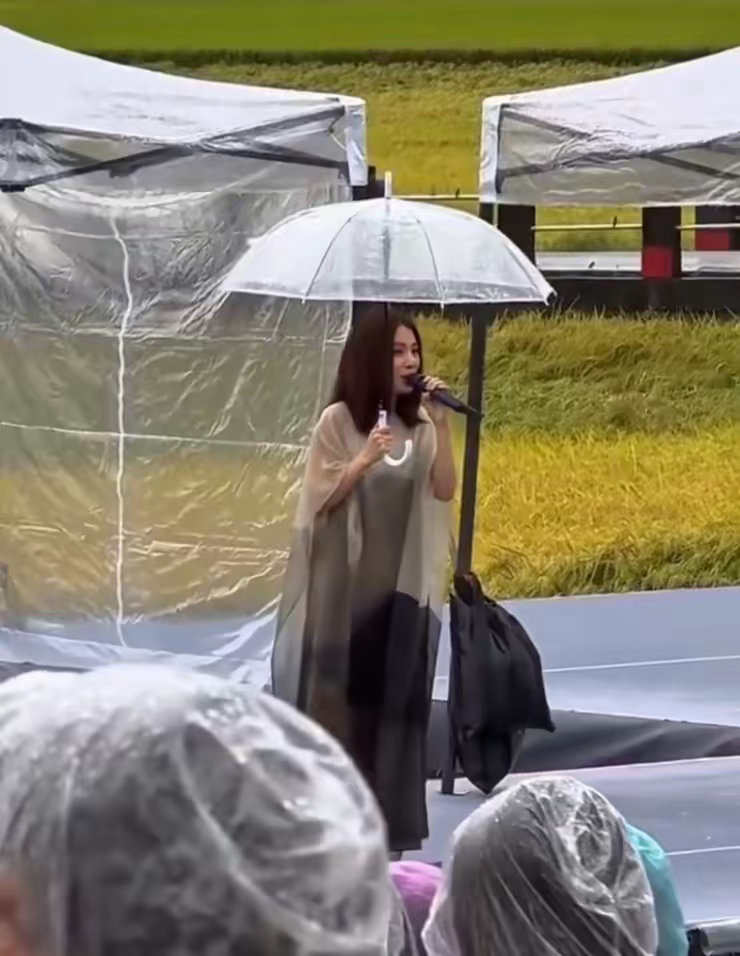台湾省歌手田馥甄，不能来大陆开演唱会后，只能沦落到在台湾乡下唱歌了。不过可以学下