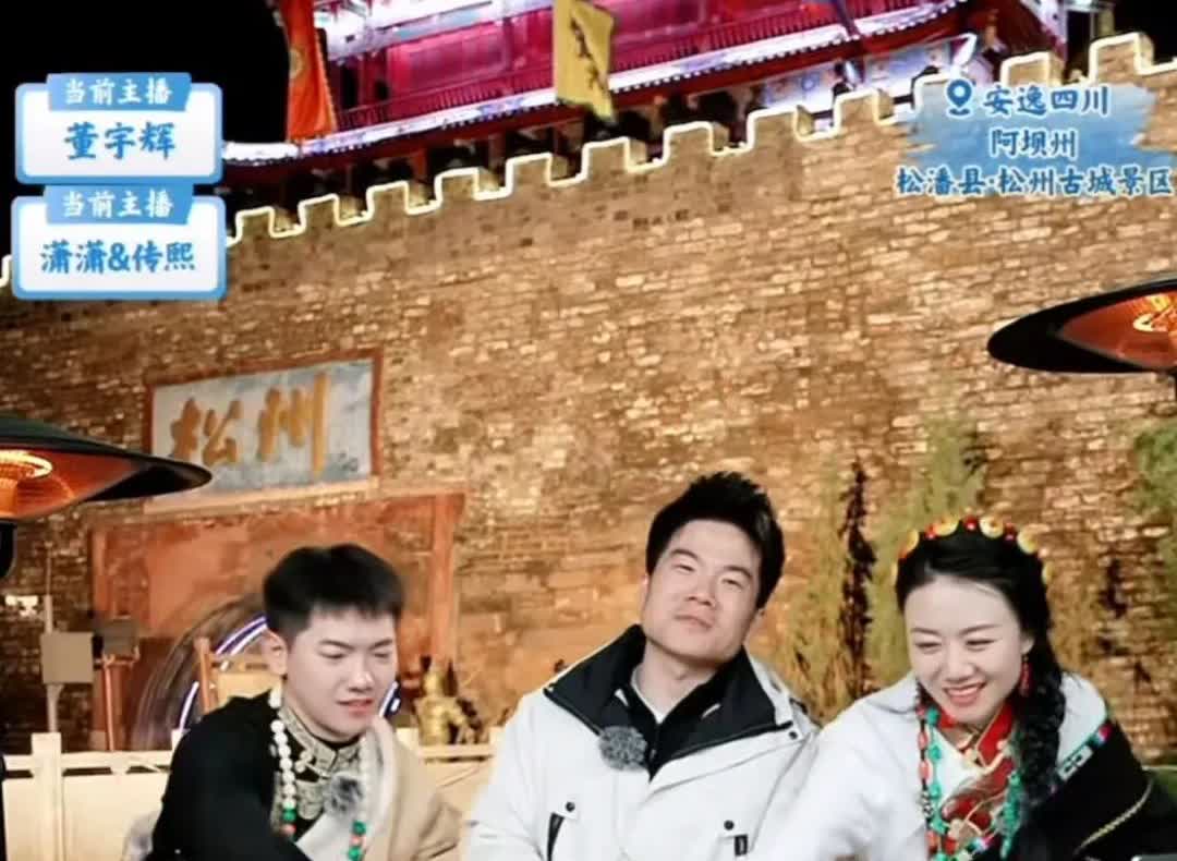 和董宇辉打嘴仗你是一点便宜都占不上！四川行网友问来四川为啥不卖大熊猫，董