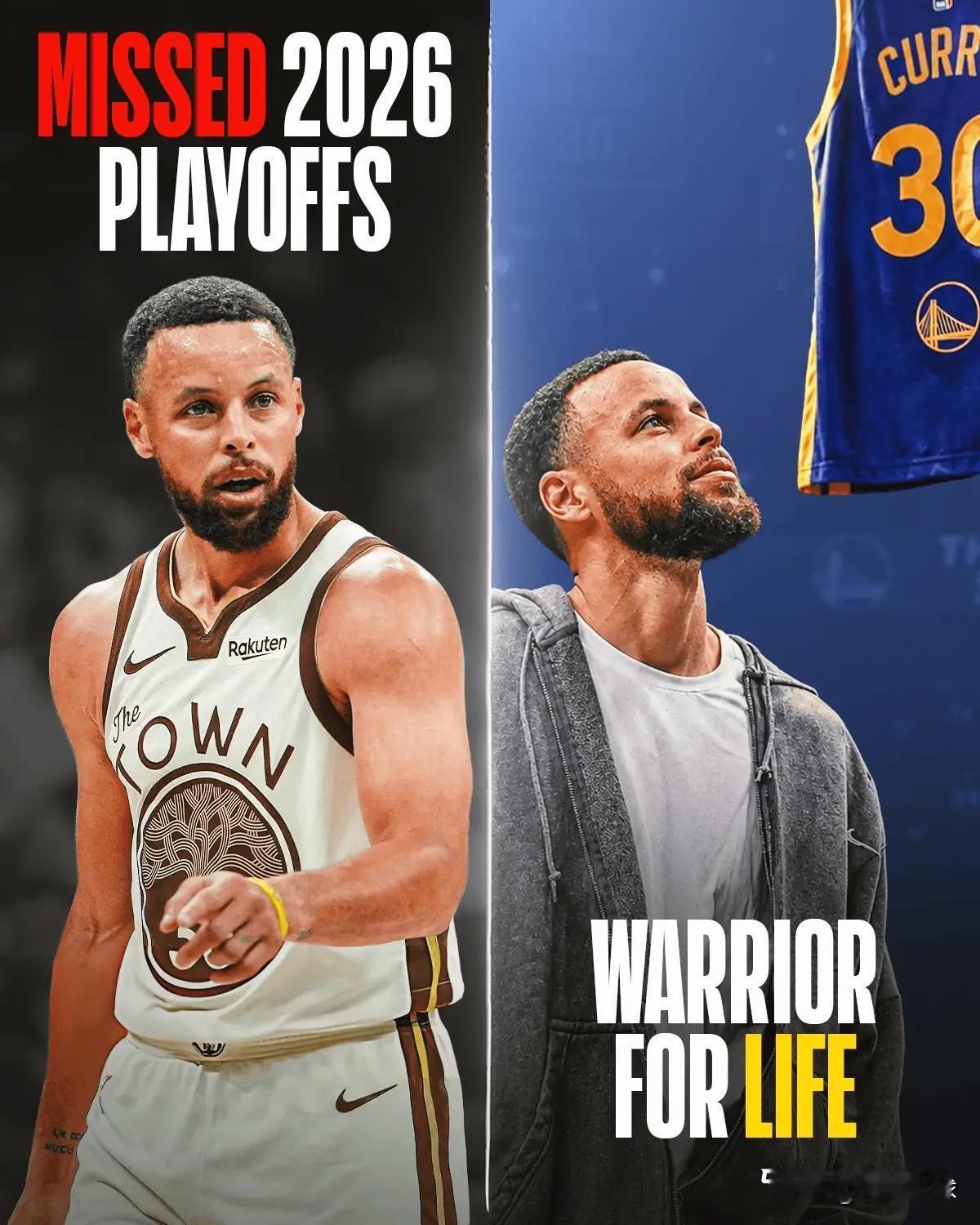 库里真忠诚啊据美媒Clutchpoints报道，我们需要停止所有关于“要离开