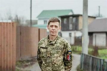 472天坚守阵地。乌克兰军人谢尔盖·蒂申科中士连续472天坚守前线，大部分时间待