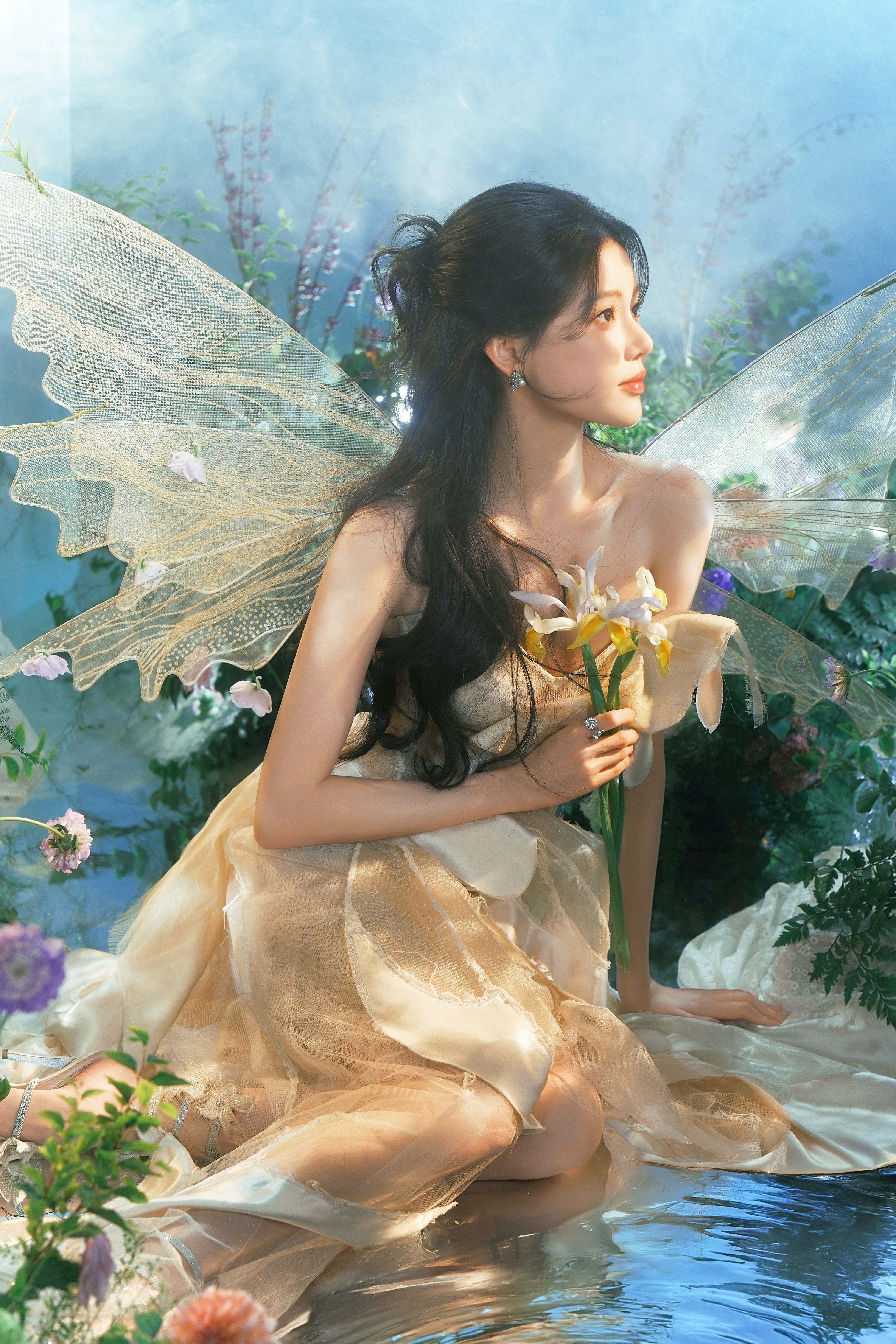 👠孙珍妮绝美的云霄仙子