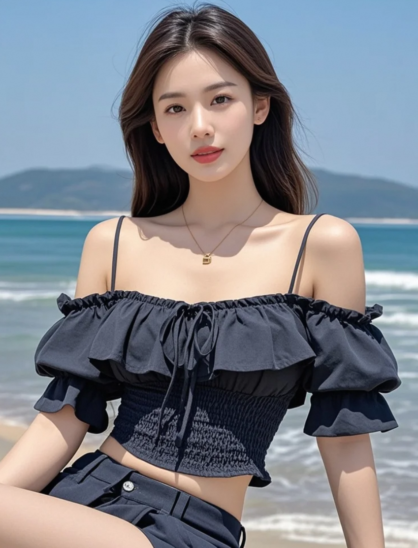 海浪一朵朵地来，像极了我对你的思念，从不停歇