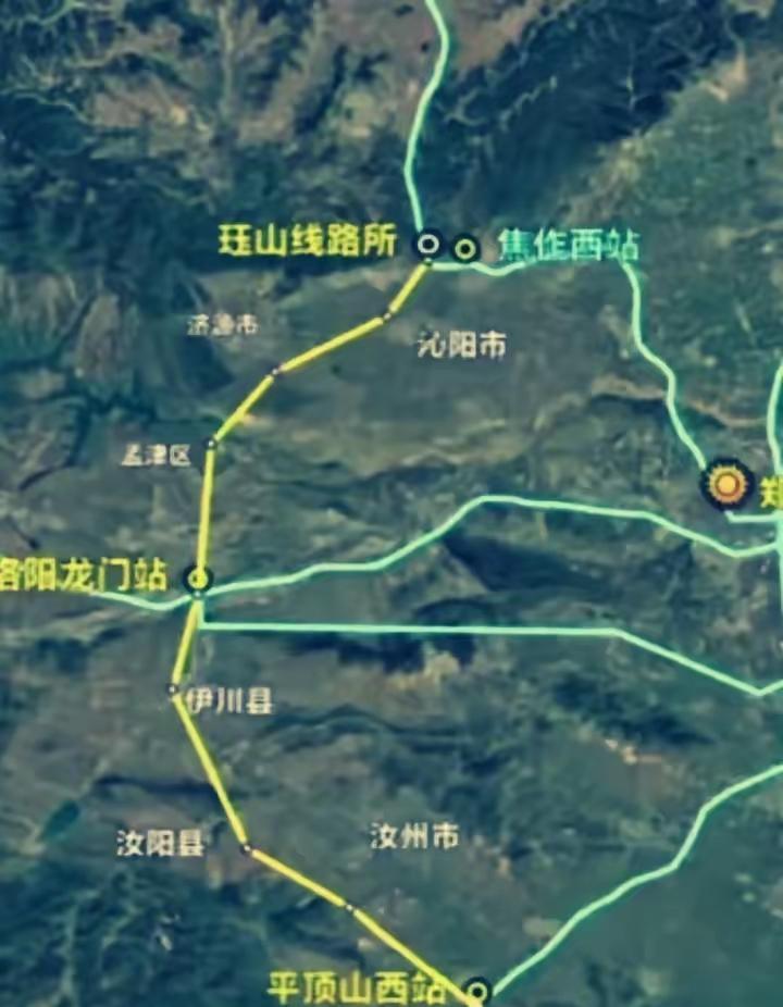 呼南高铁在河南境内有双通道，一条是走洛阳，一条是走郑州，这是以前的老说法。不过