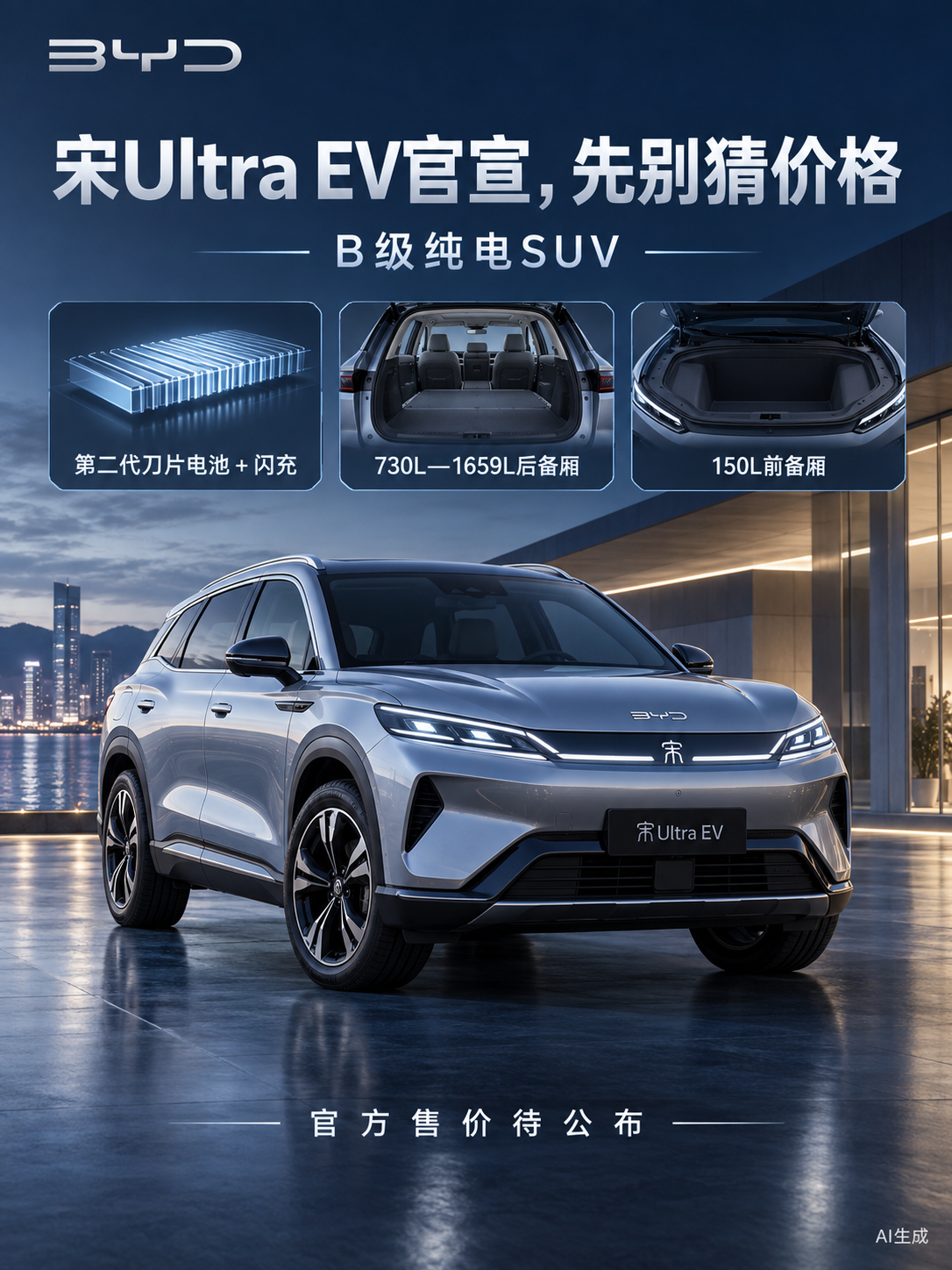宋UltraEV官宣，先别猜价格