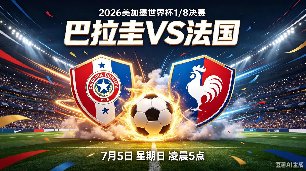 2026美加墨世界杯-1/8决赛，7月5日赛程日期：7月5日(星期日)01