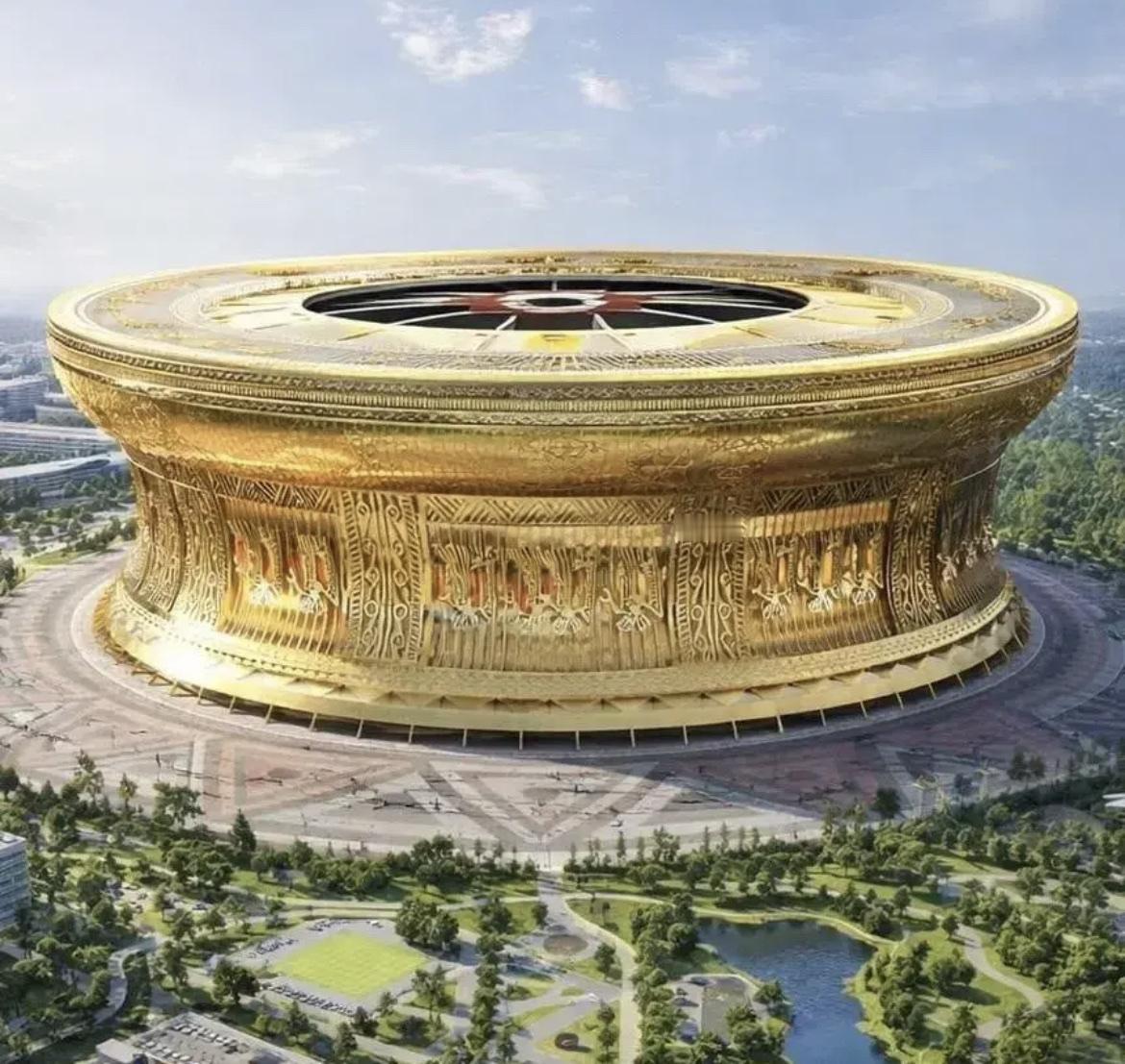 丑爆了！越南建世界最大体育场！外形又土又丑！据葡萄牙媒体《球报》报道，越南正在