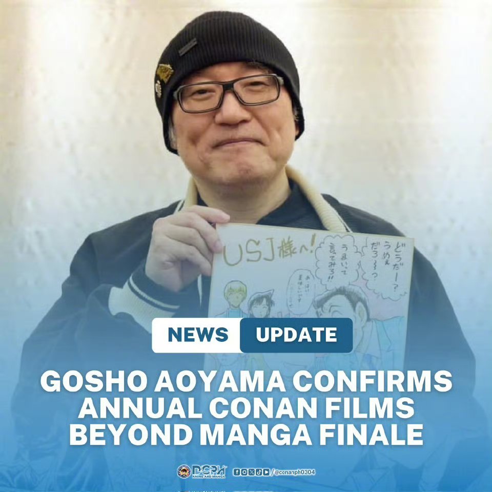 柯南剧场版永不完结青山刚昌表示，就算是漫画完结，剧场版也不会完结！柯南粉狂喜