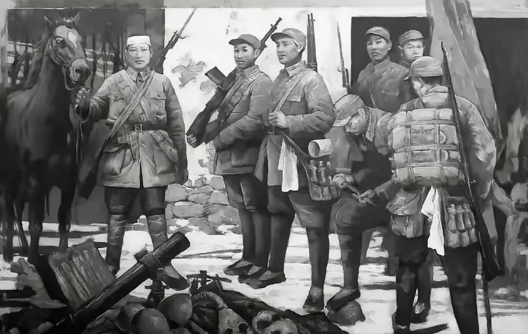1949年11月，解放军用电台向成都警备司令严啸虎喊话：“严啸虎注意，你在成都治