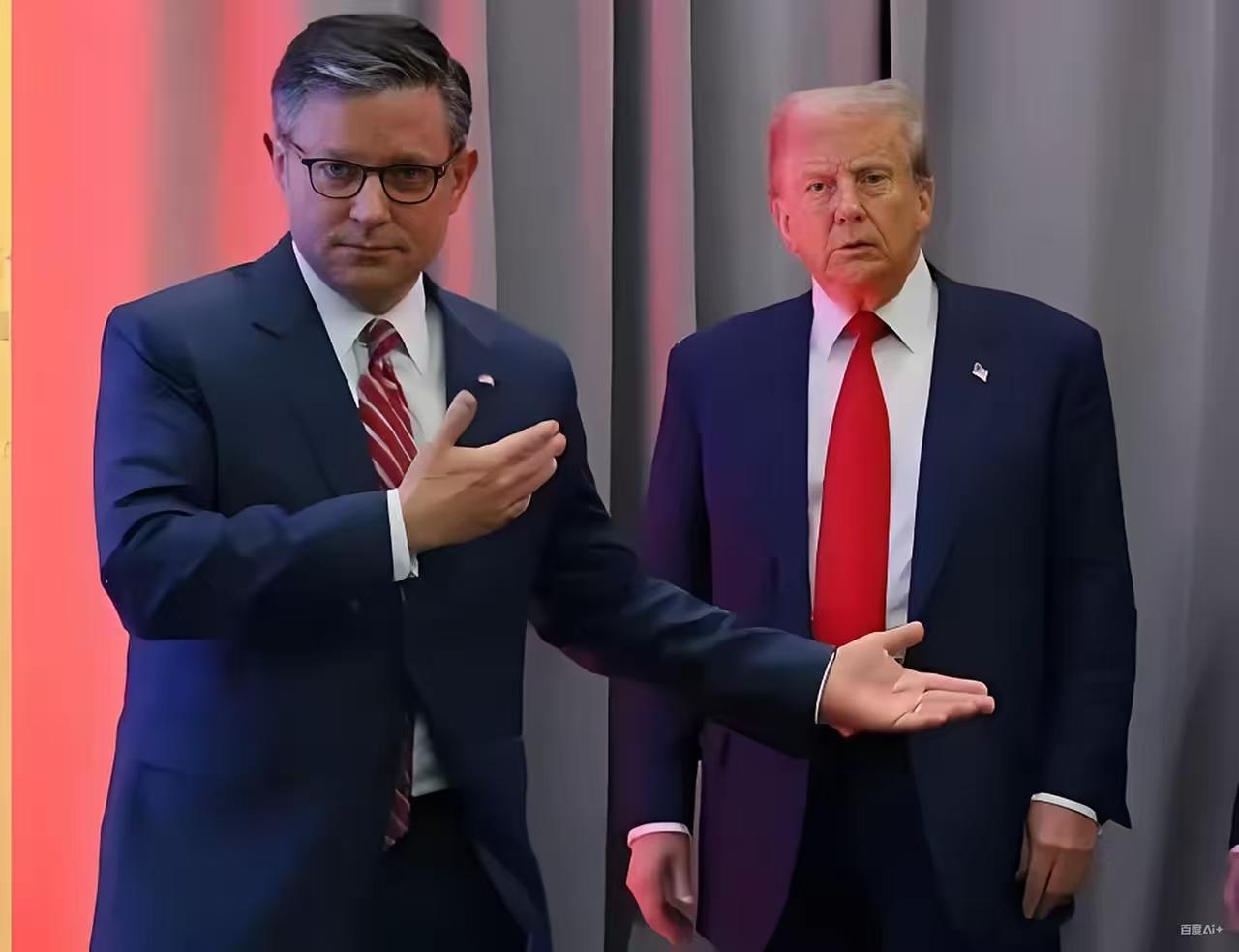 笑不活了！美国众议院议长约翰逊做了一件让人目瞪口呆的事情：11月18日，他在接受