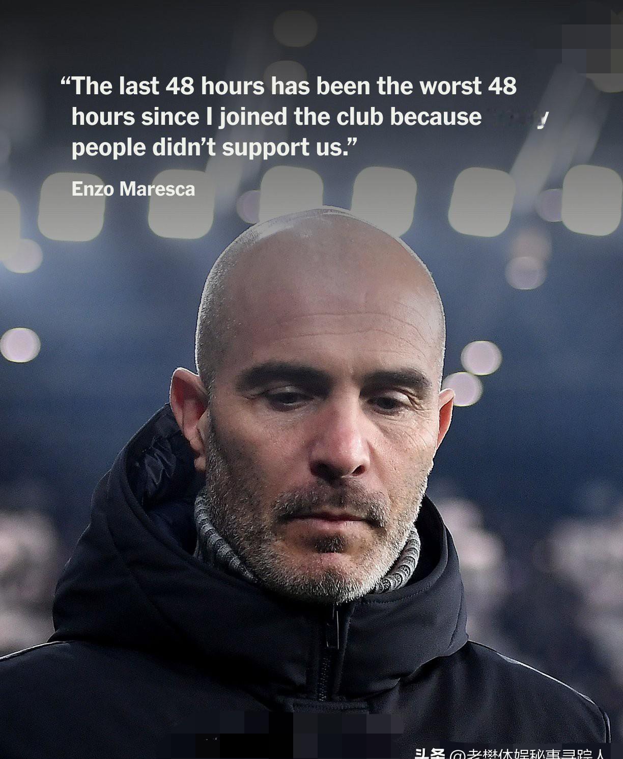 赢了球，主教练却在赛后说：过去48小时是我来切尔西后最糟的48小时。他对着镜头