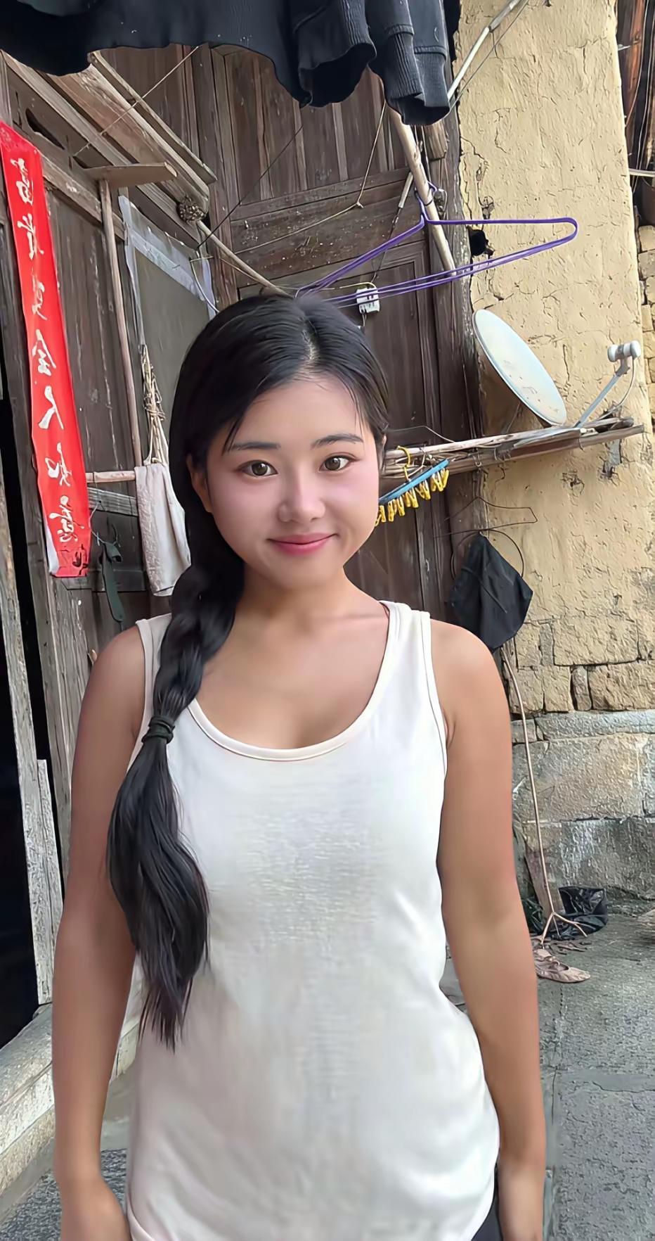 一直生活在农村的表妹，她的日子就像一首田园诗。她的生活简单质朴，没有城市的喧嚣