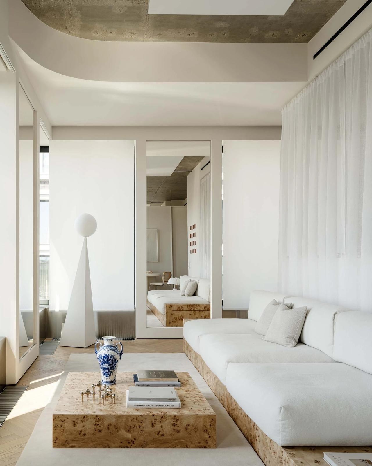 莫斯科公寓，暖调承温度，柔光赋静谧，日常皆惬意~🌿简约清新现代装修风格,你喜欢