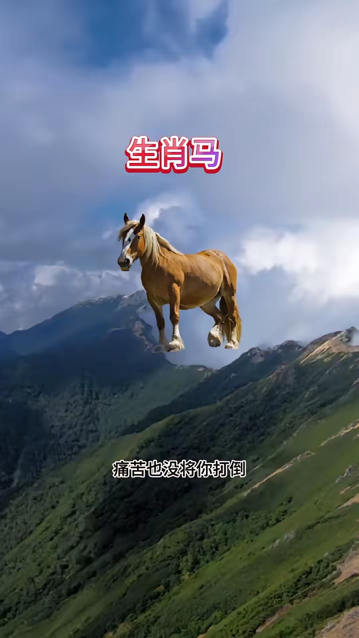 生肖马。1966年的属马人如今59了。你一个人走过了那么多的艰苦岁月，又一个人闯过了那么多的难关，生