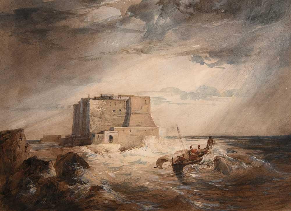 法国画家雅克·雷蒙德·布拉卡萨特的风景油画作品欣赏风景绘画遇见美好​​​