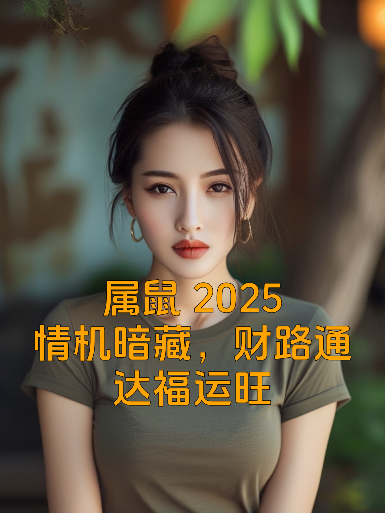 属鼠2025：情机暗藏，财路通达福运旺