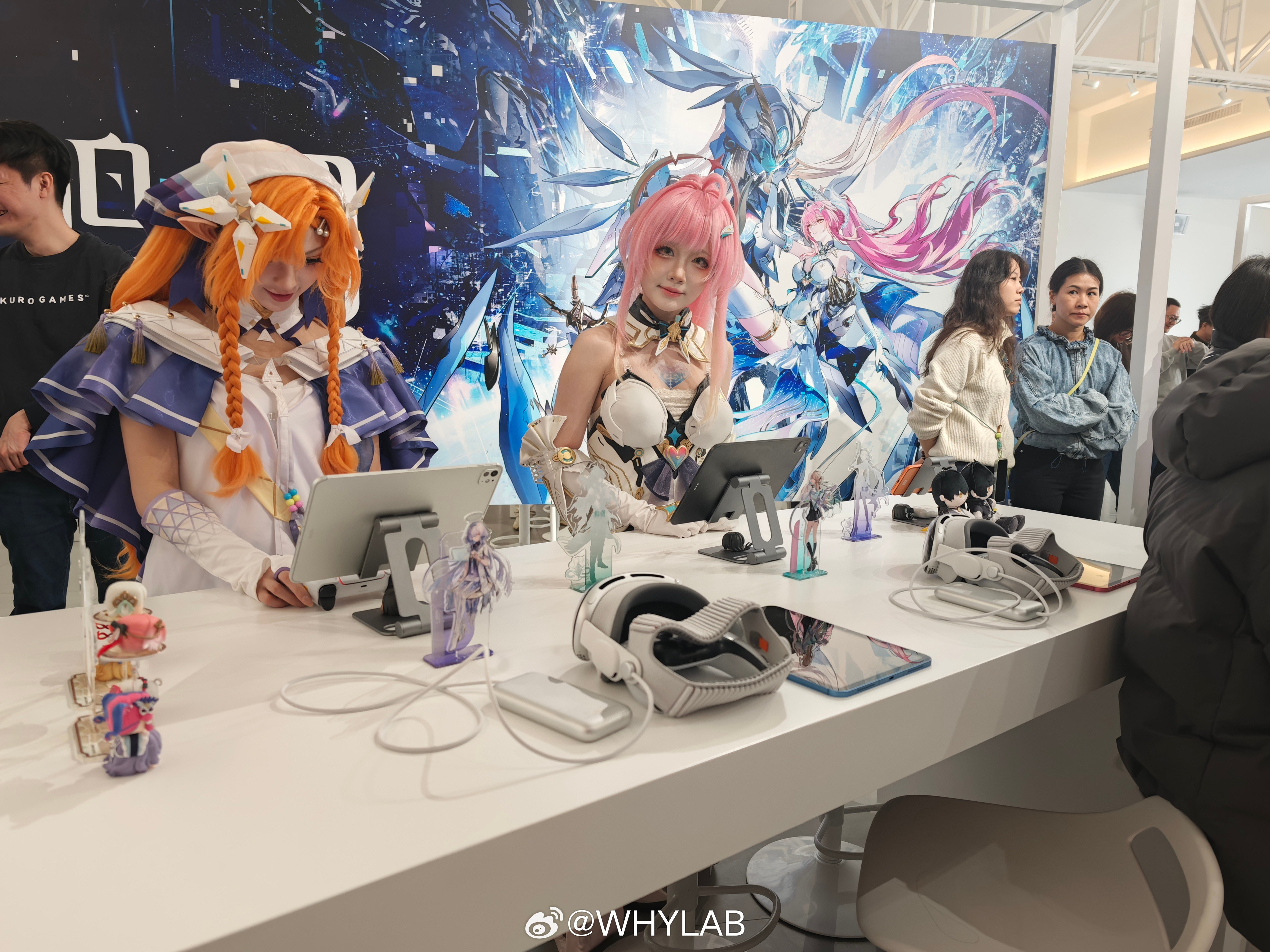 来参加Apple游戏展示活动了，都是很热门的游戏，明日方舟终末地、鸣潮、绝区