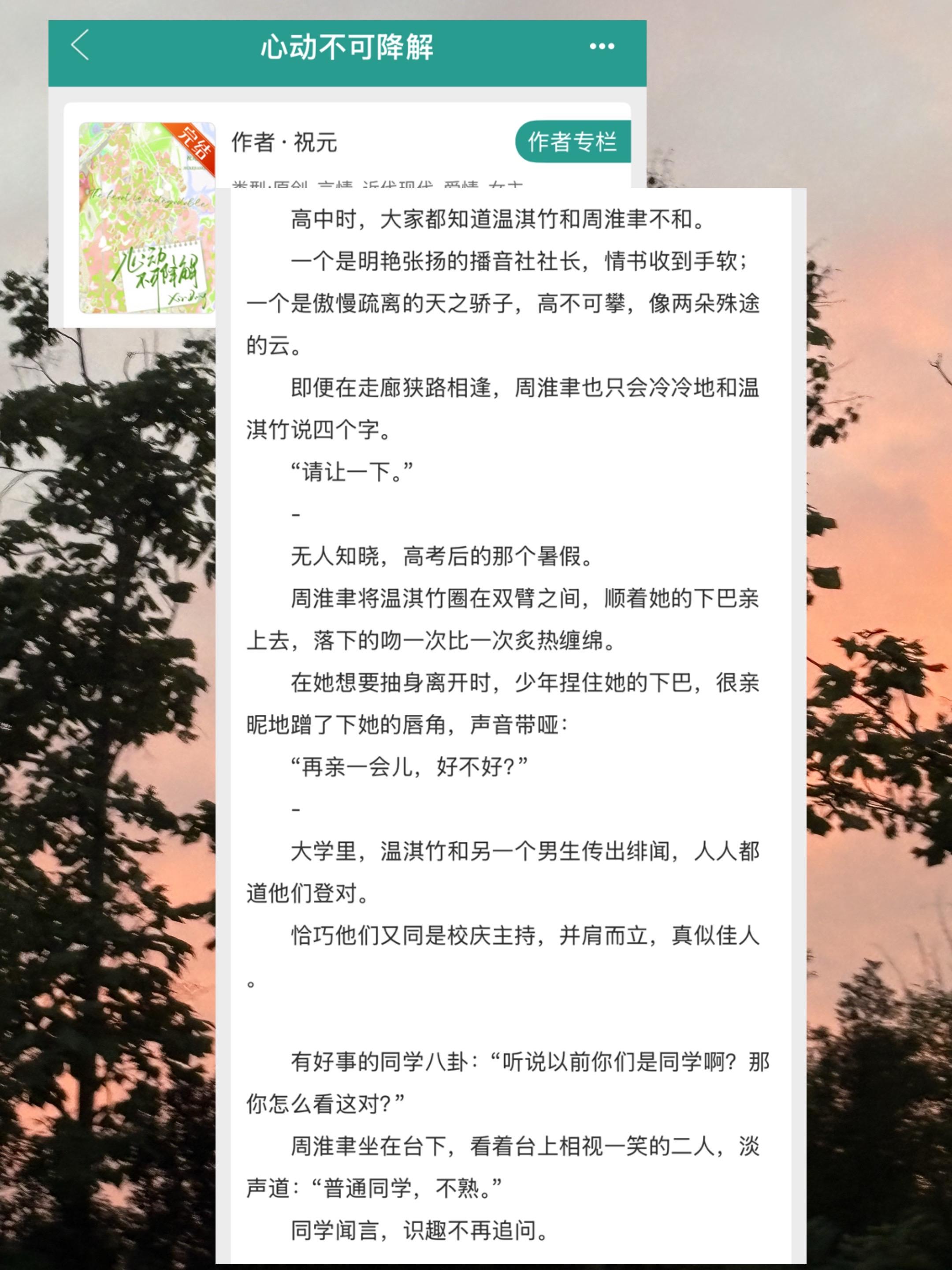 言情小说 言情 推书 小说 推文