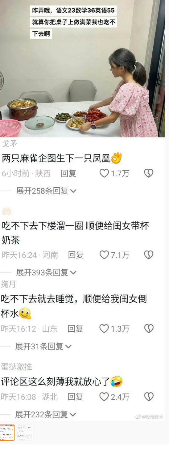 看到评论区这么刻薄我就放心了……​​​​