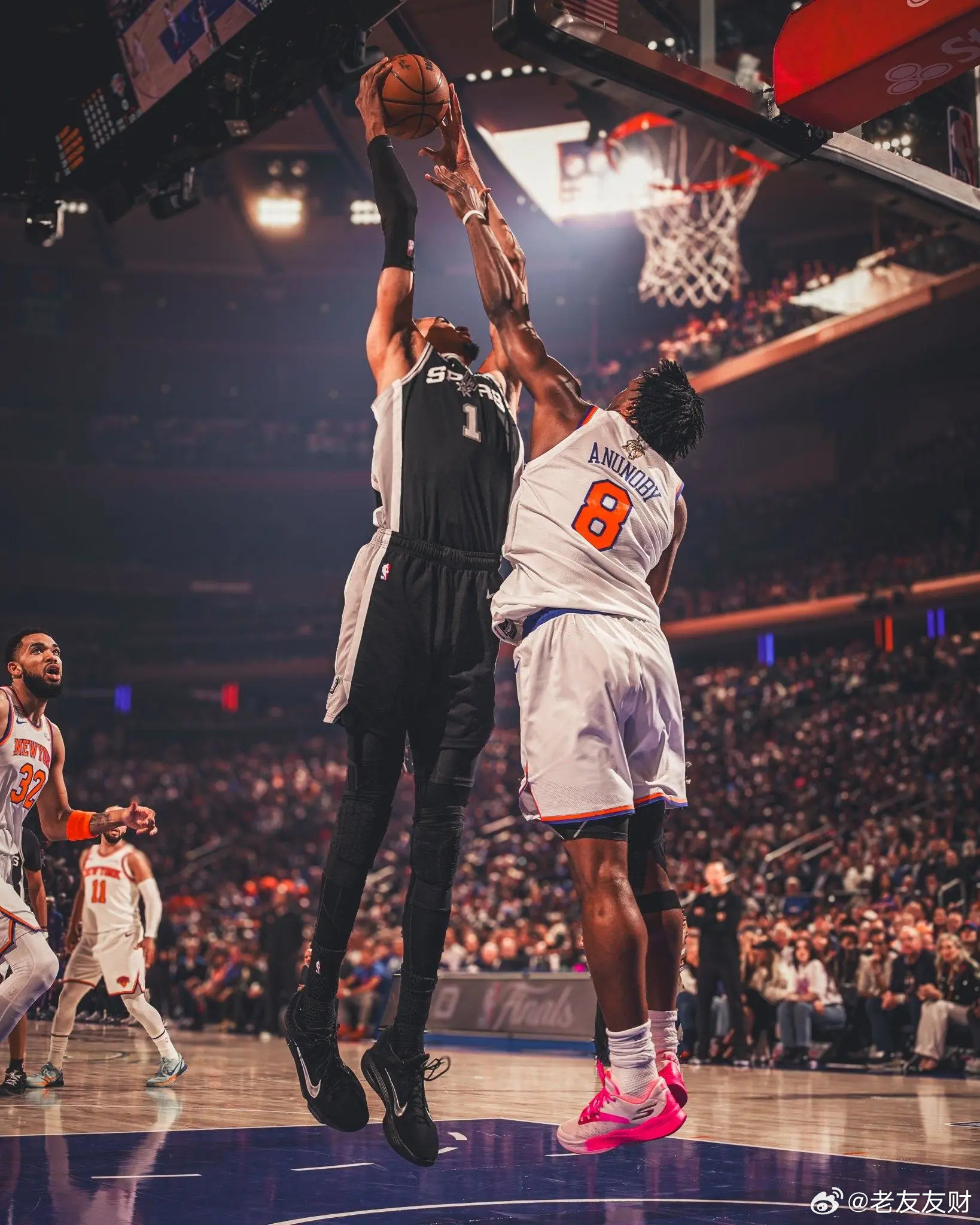 篮球NBA：22岁115天的文班成为第二年轻总决赛单场30+5+5球员06月
