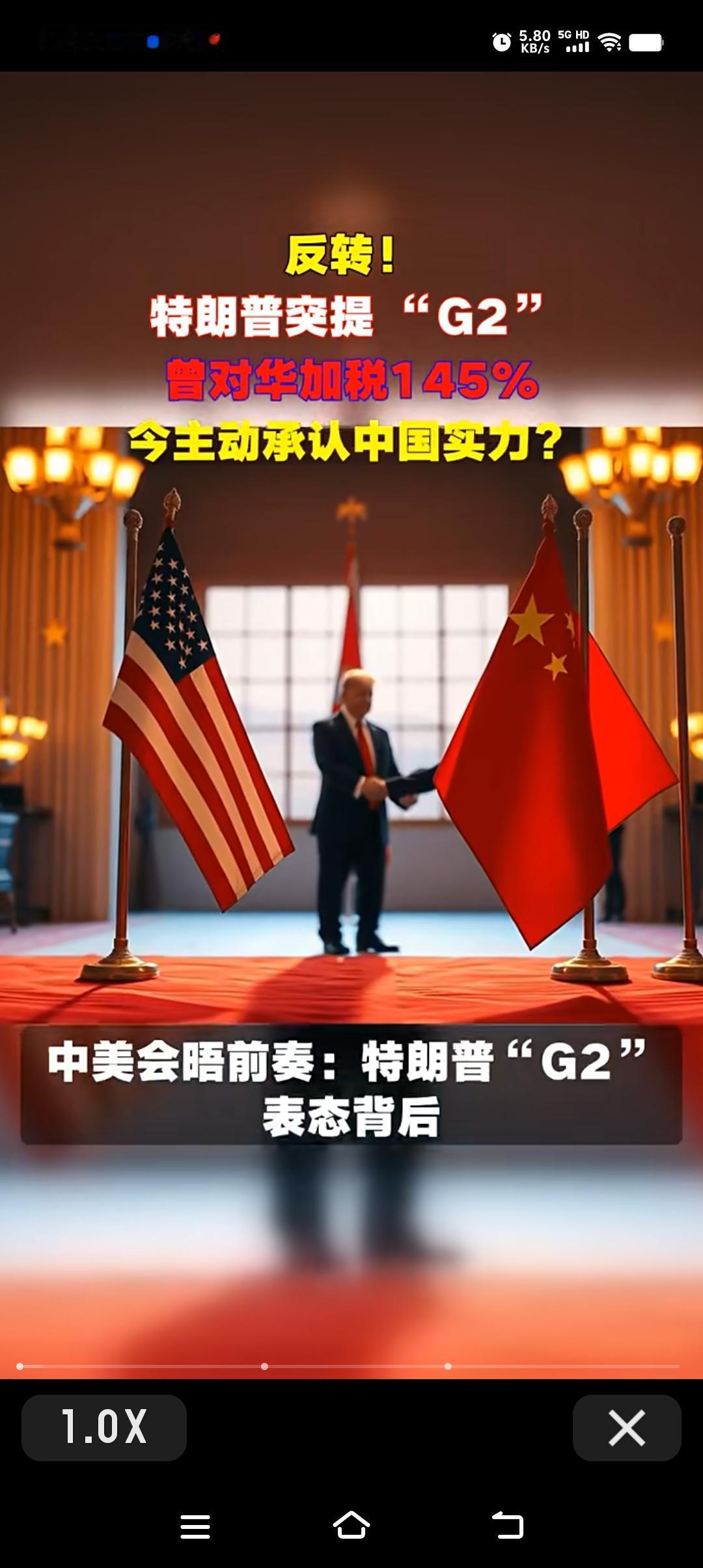 从特朗普重提“G2”看中美战略认知差异与中国的多边主义坚守“G2”（中美共治
