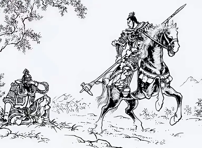 堂堂大齐五虎上将居然被人打哭了真是丢人现眼，不过这也是没有办法的事情...