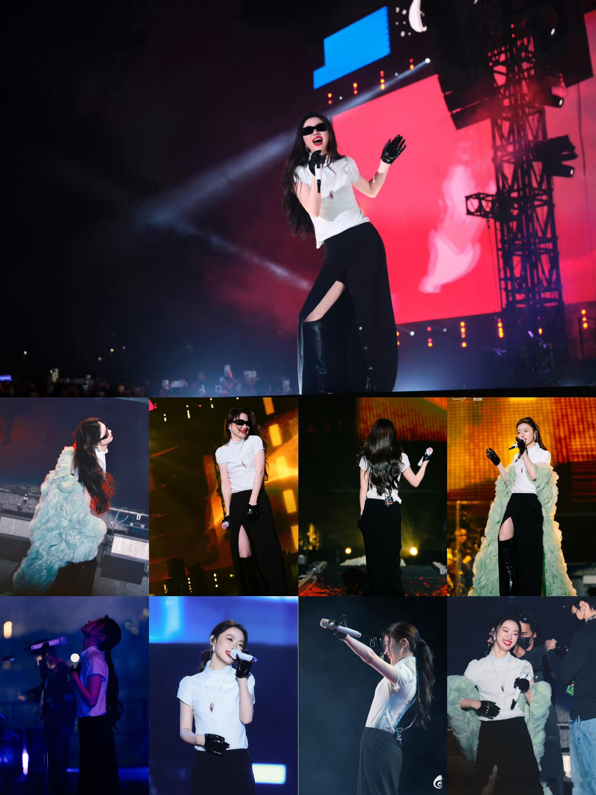 单依纯江苏跨年唱8首歌单依纯跨年唱八首哈哈哈哈哈谁爽了这完全是去年林俊杰的待