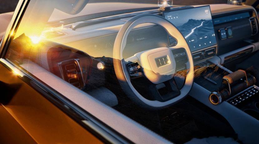 吉利也出方盒子了？对标大G、卫士？最近，吉利银河旗下首款方盒子银河战舰的实车图被