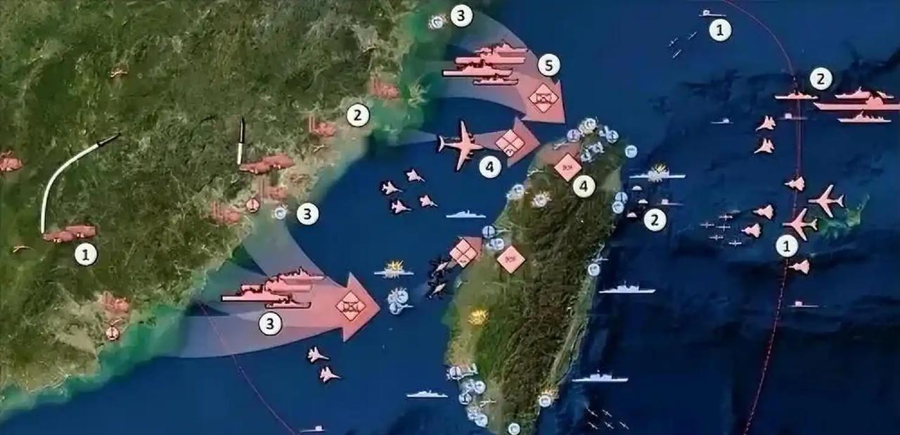解决台湾问题，光靠围着不打其实风险更大！因为美国和西方不可能坐视不管，很可能趁机
