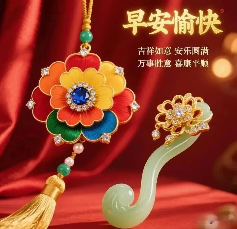 [比心]早安心语[比心]晓色初开映画梁，清风拂面梦魂长。枝头鸟语催人起，