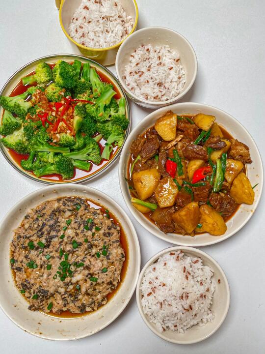 一周不重复，提供一家三口健康晚餐做饭灵感