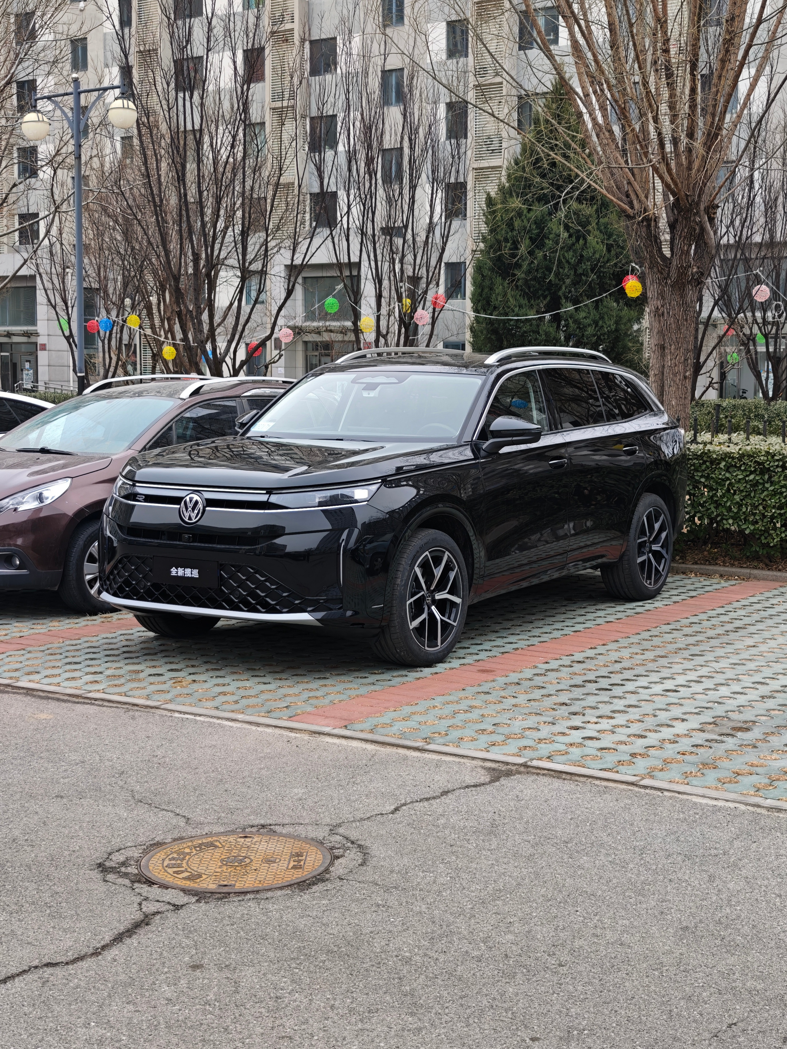 开几天全新大众揽巡，算是中期改款，大概3月上市外观、内饰、动力总成全都焕然一新，