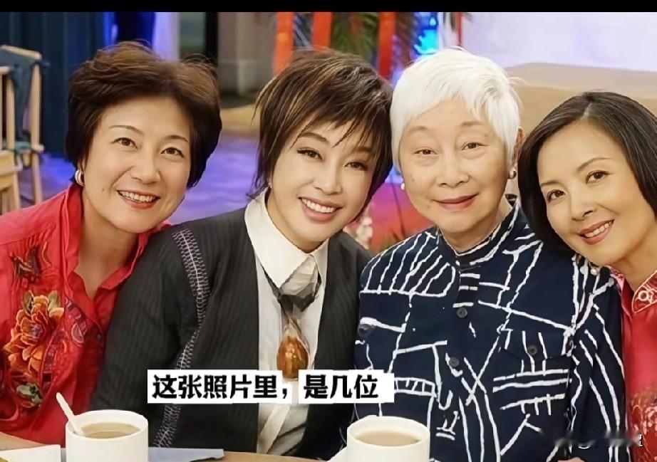 以刘晓庆为首的演技精英！祝你们平安健康！这张照片里，是几位挚友的相聚，见证