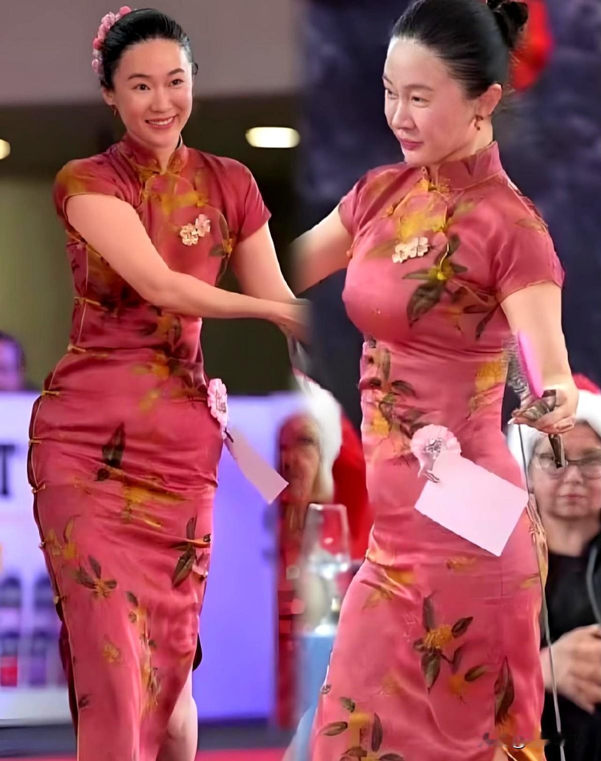 霍思燕红毯上的完美腰臀比，后背贴了两片硅胶。这不是秘密，是行业常态。镜头会吃