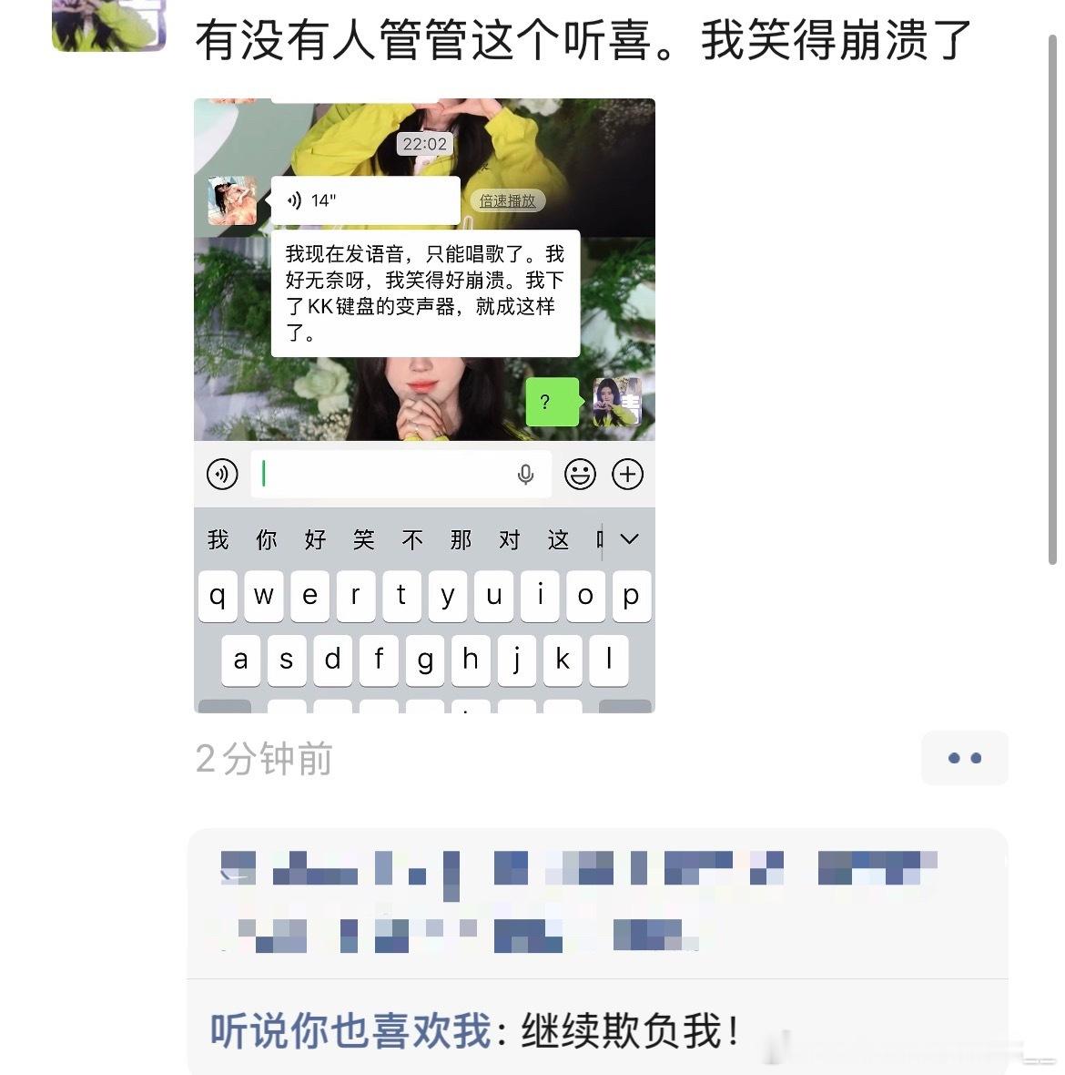 一直在欺负我！
