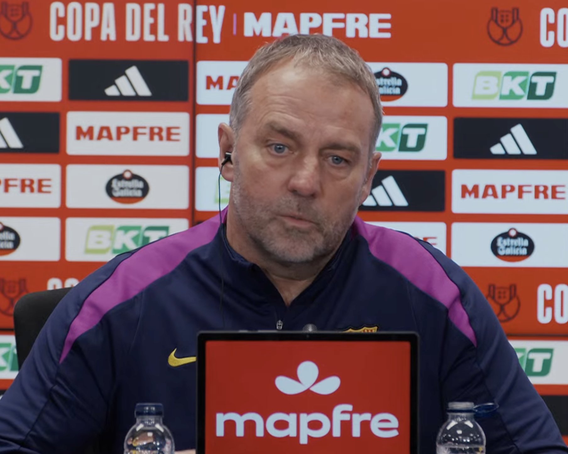 弗里克：正如我所说，我们对目前的情况很满意。你知道，德罗离开俱乐部时我并不高兴