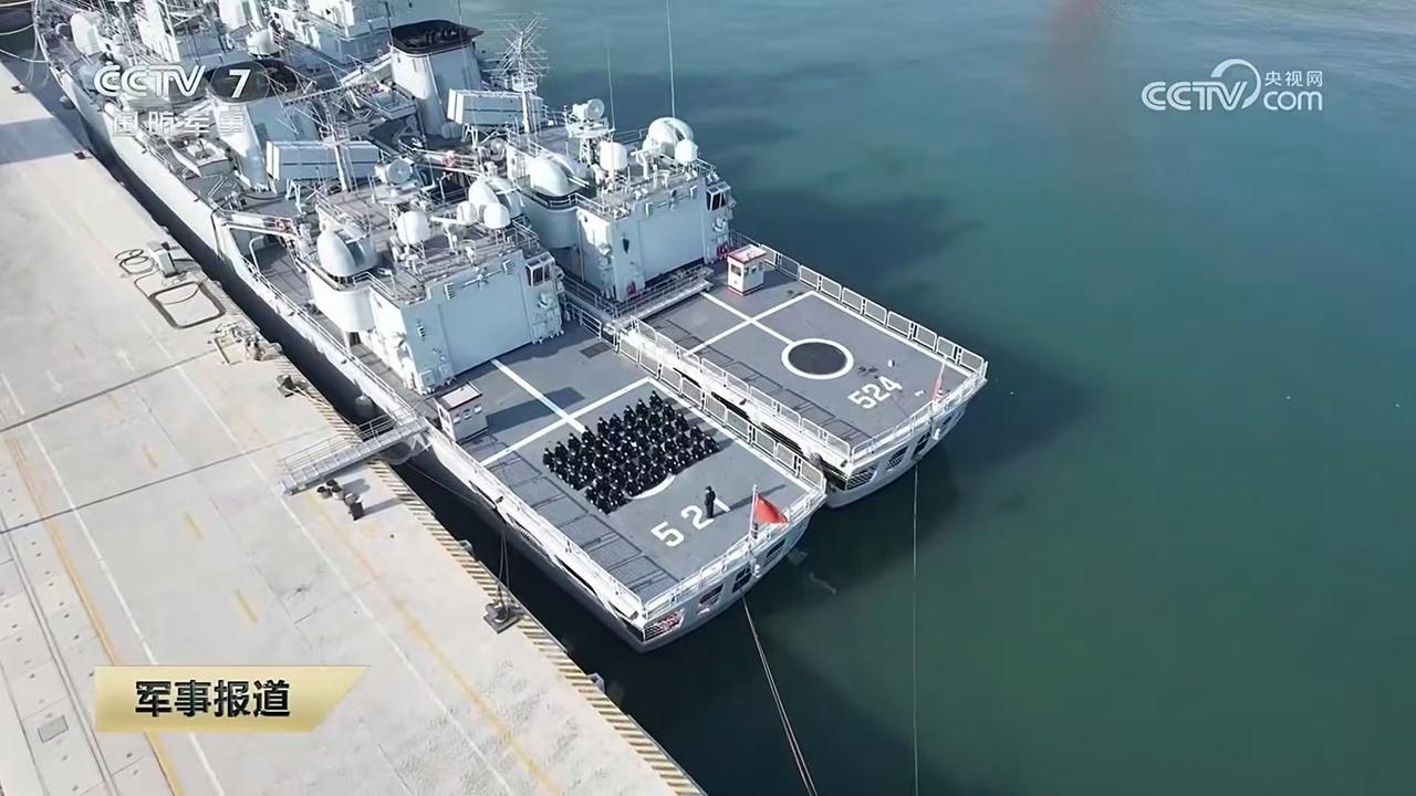 053H3洛阳舰退役，这回能换一艘新055大驱了吧法国媒体记录下中国军人风采